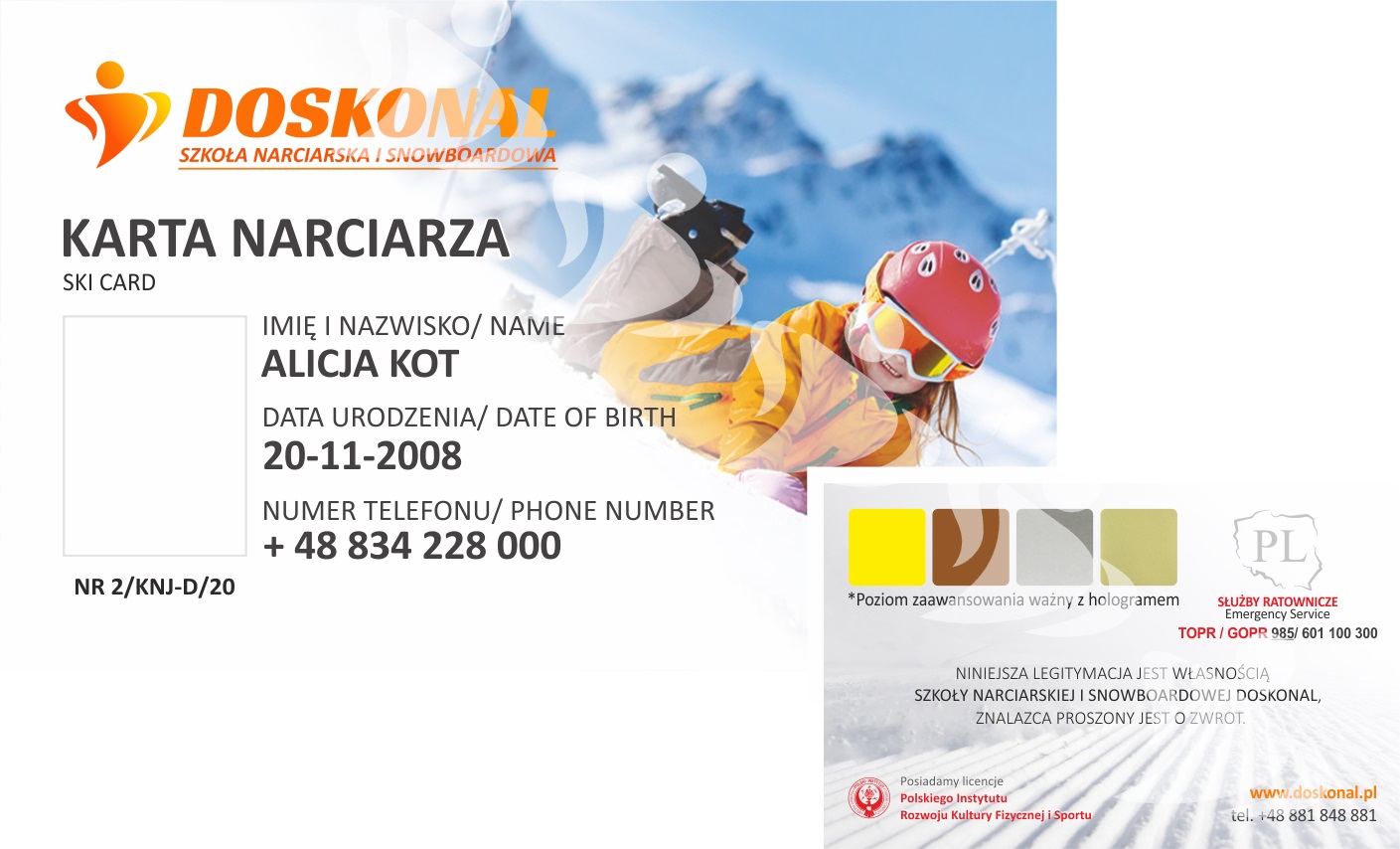 karta-narciarza-junior